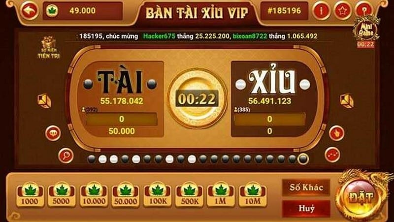 Chẵn lẻ tài xỉu