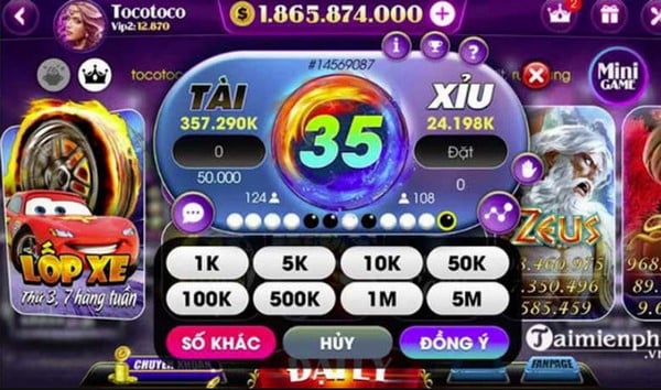 trò game casino online