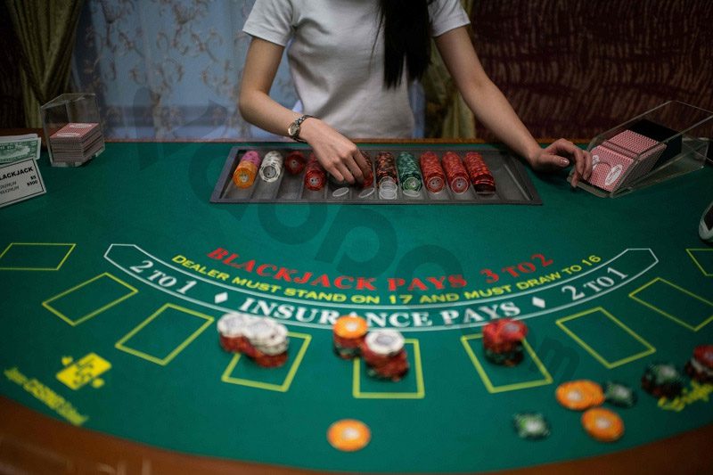 Hình thức cược nhân đôi trong blackjack