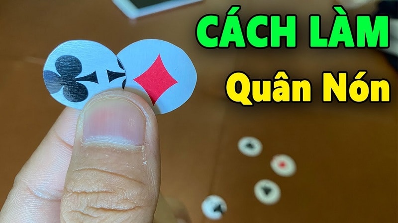 cách làm quân nón xóc đĩa mới nhất