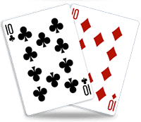 Đôi 10 trong bộ poker