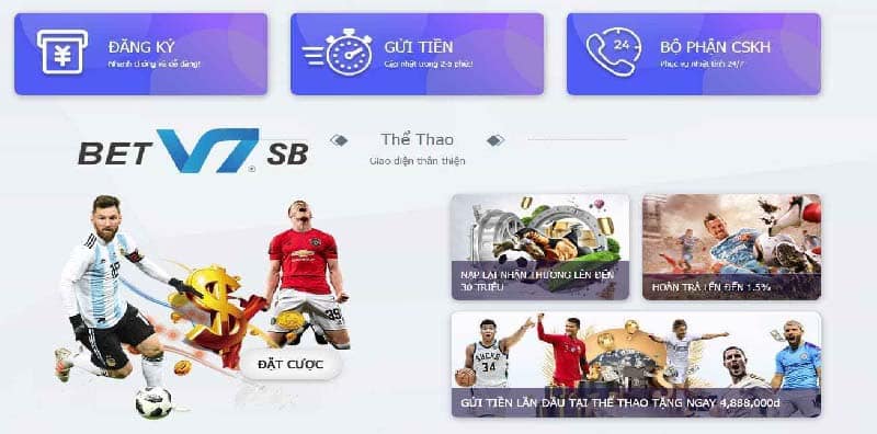 Game cá cược thể thao tại nhà cái V7SB