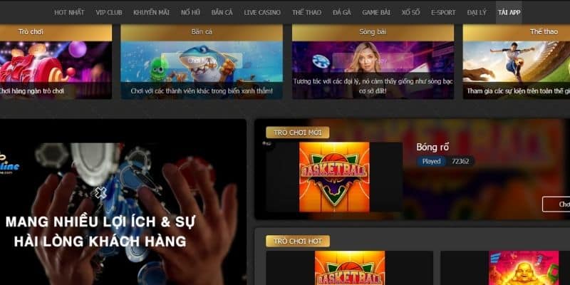 sảnh trò chơi 88online