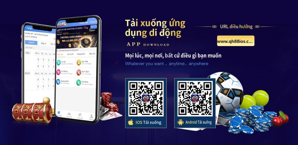 Chi tiết cách download QH88 cho mọi loại di động