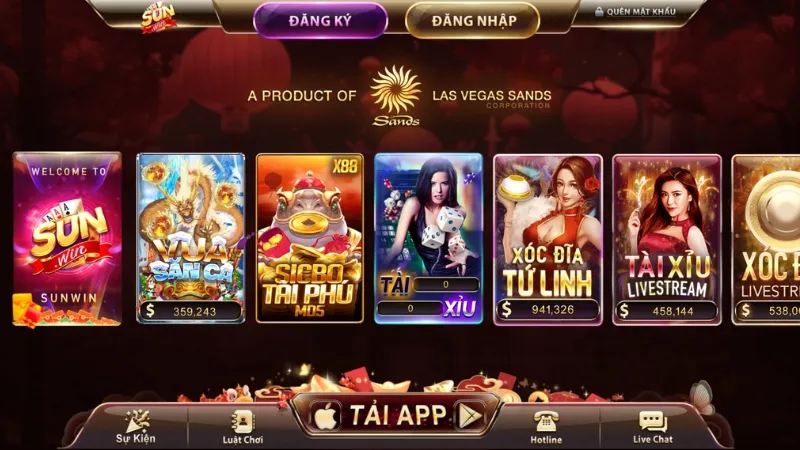 Tải app Sunwin trải nghiệm ngay kho game hấp dẫn